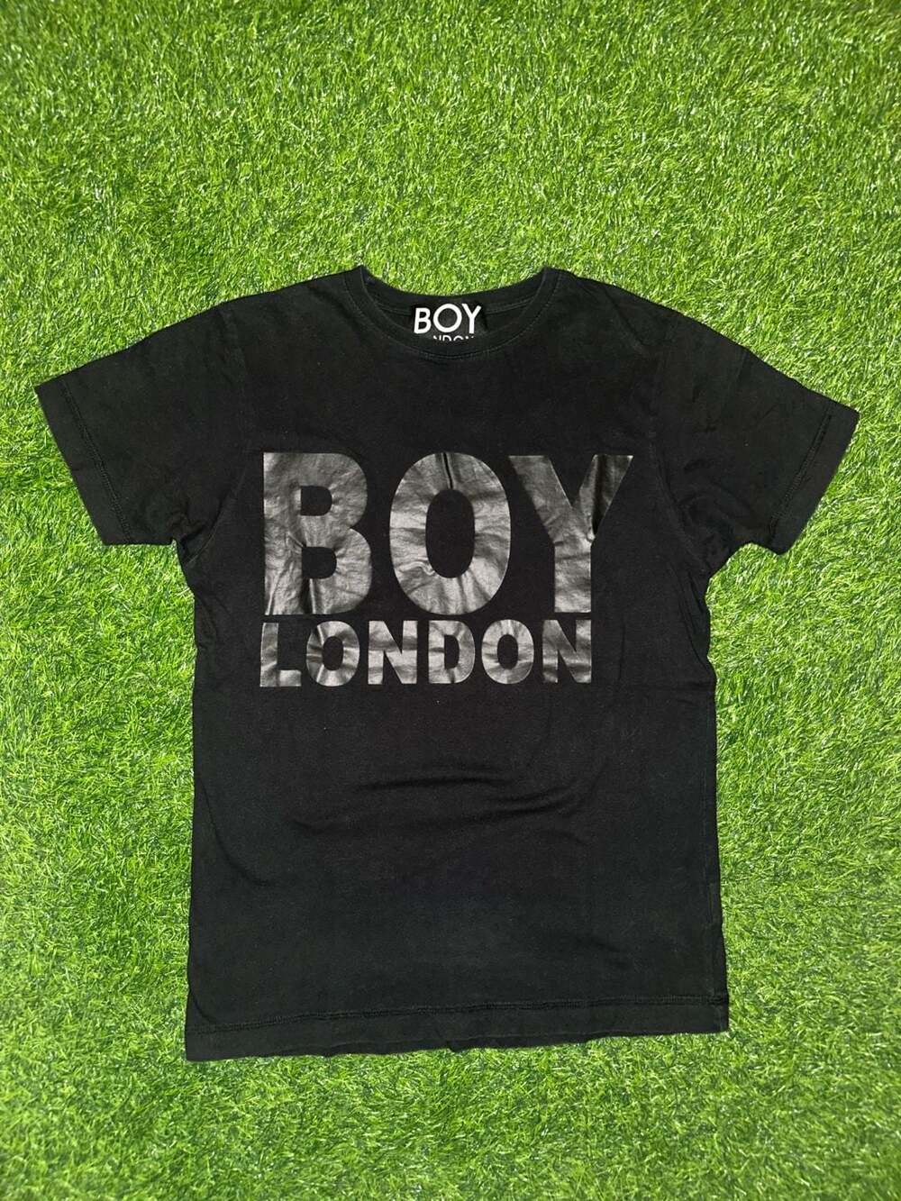 Boy London T-Shirt Size XS Black Logo Graphic Tee